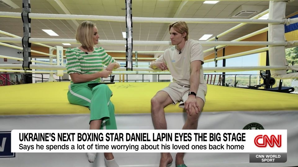 Ukraine's next boxing star Daniel Lapin eyes the big stage