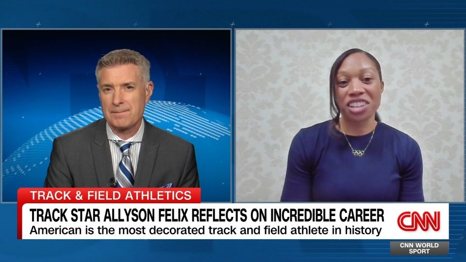 Track star Allyson Felix reflects on incredible career