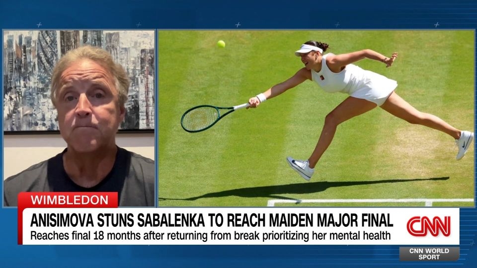 American Anisimova to face Swiatek in Wimbledon final