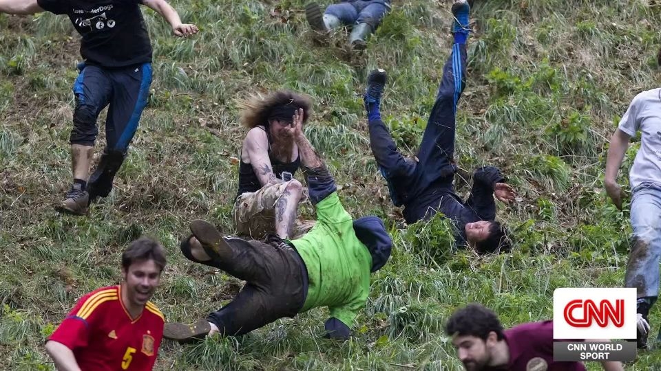 The art of chasing a block of cheese down a steep hill