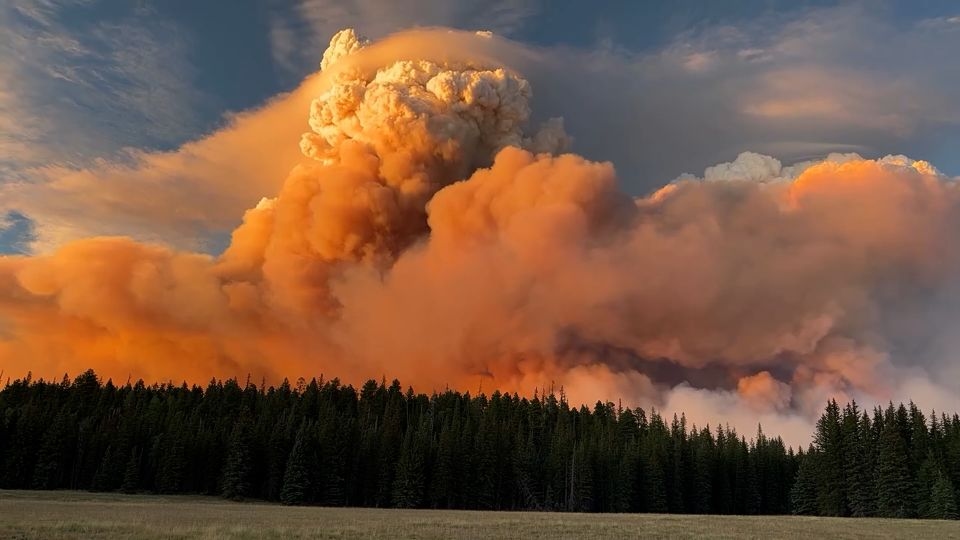 This is how a fire cloud formed in the Grand Canyon ‘megafire'