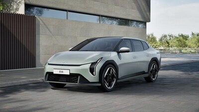All-Electric 2026 Kia EV4 Debuts at the New York International Auto Show. Expected to arrive in Canada early 2026