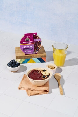 SAMBAZON® Launches Organic Ready-To-Top Açaí Bowls in Canada, Available Now at Sobeys