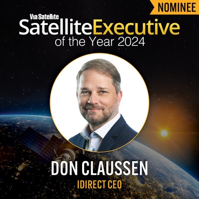 ST Engineering iDirect CEO Nominated for Via Satellite's Satellite Executive of the Year Award 2024