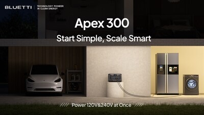BLUETTI Apex 300 Launches on Indiegogo: Versatile Power Station for Homes and Outdoors