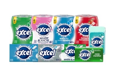 EXCEL® Gum Unveils Fresh New Look and Concert Experiences to Power a Summer of Confidence