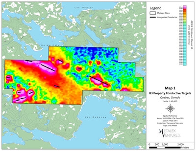 METALEX COMMENCES DRILLING OF COPPER-NICKEL-COBALT TARGETS AT B3 CLAIM BLOCK IN QUEBEC