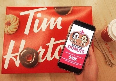 Tim Hortons Battle of the Donuts contest offers Canadians a chance to win $10,000 and a trip to the Tims Test Kitchen for the best donut idea