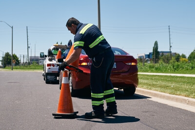 CAA South Central Ontario and OPP team up to remind drivers to slow down and move over this summer