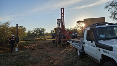 NORTH ARROW STARTS REVERSE-CIRCULATION DRILL SAMPLING PROGRAM AT KRAAIPAN GOLD PROJECT, BOTSWANA