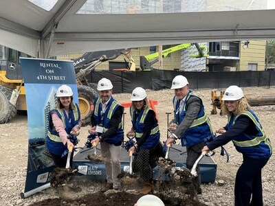 GWL Realty Advisors and Mayor Gondek Celebrate Breaking Ground on New Premium Rental Development in Calgary's Beltline
