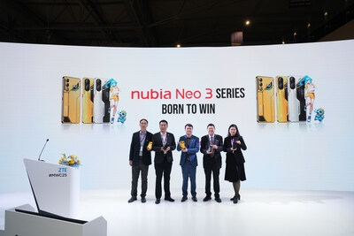 "Born to Win" for Gamers: ZTE unveils nubia Neo 3 series at MWC Barcelona 2025
