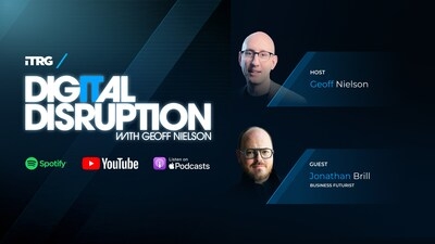 Business Futurist Jonathan Brill Discusses the AI Era and Rewiring the Enterprise in New Episode of Info-Tech's Digital Disruption Podcast