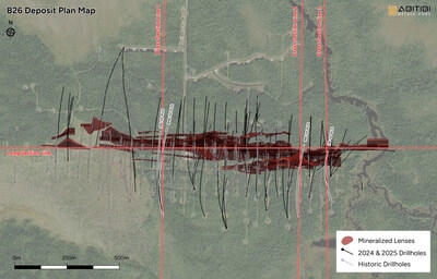 Abitibi Metals Expands Mid-Level High-Grade Copper Zones at B26: 4.8% CuEq Over 4.1m within 63.2m at 1% CuEq