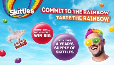 Skittles® Launches 'Skittles Obsessed' Contest to Celebrate Extreme Fandom