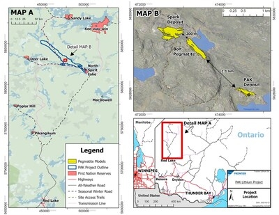FRONTIER LITHIUM'S FEASIBILITY STUDY CONFIRMS CA$932M NET PRESENT VALUE AND LOW-COST CONCENTRATE SUPPLY FOR PAK LITHIUM PROJECT