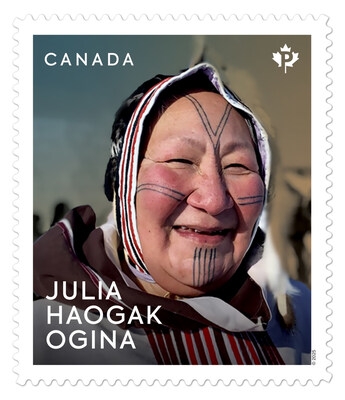 New stamp pays tribute to Inuit drum dance teacher Julia Haogak Ogina