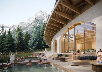 'BASIN Glacial Waters' - Fairmont Chateau Lake Louise's Indoor-Outdoor, Lakeside Thermal Bathing Destination - Set to Debut; Opening Date Announced