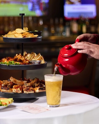 INTRODUCING: HIGH TEA FOR DADS, BOSTON PIZZA'S FANCIEST EVENT YET