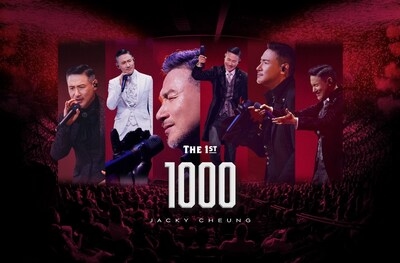 JACKY CHEUNG BREAKS RECORD WITH 1000 SHOWS ACROSS 10 TOURS, A MILESTONE IN CHINESE MUSIC HISTORY