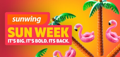 Sunwing Vacations' infamous Sun Week extravaganza returns with daily door crashers and prizes