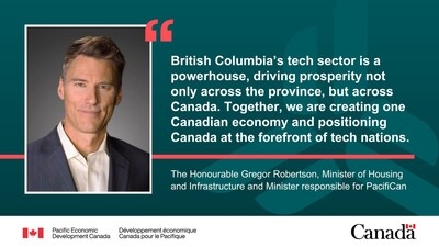 Government of Canada invests in B.C. tech sector as Canada welcomes the world to Vancouver