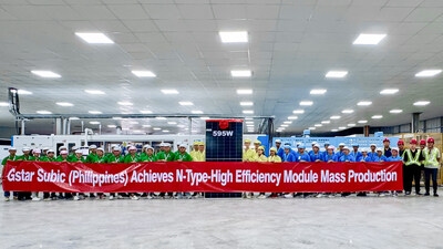Gstar Subic Philippines: First N-Type High-Efficiency Module Successfully Launched