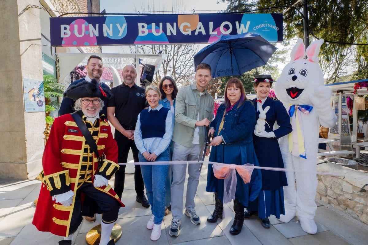 Pictures: Colchester Greek grill opens with help from Easter bunny and special guests