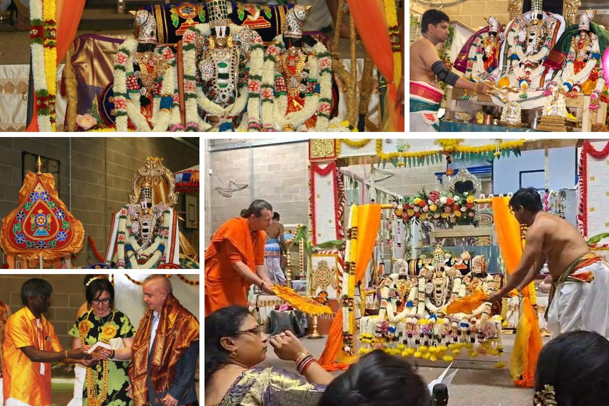 Vibrant Colchester Hindu ceremony attracts more than 500 people from north Essex