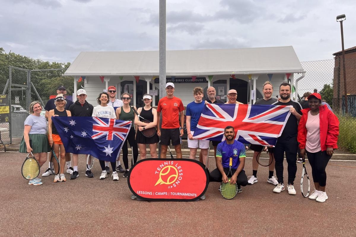 Tennis coach completes 24-hour charity marathon on court in Essex