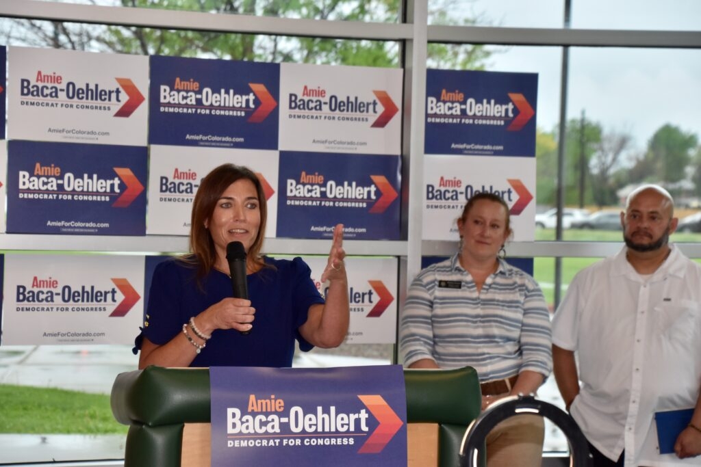 Former Colorado teachers union president Amie Baca-Oehlert launches congressional bid