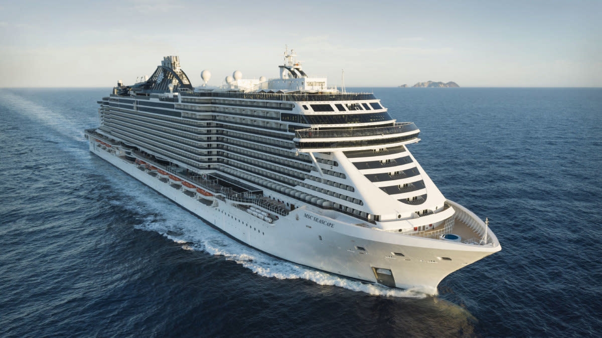 MSC Cruises' ship meets Mother Nature in scary situation
