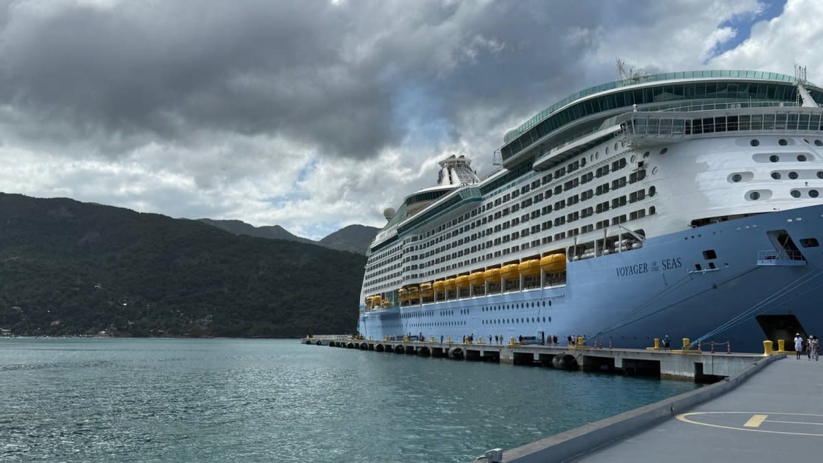 Royal Caribbean passengers compare private cruise destinations