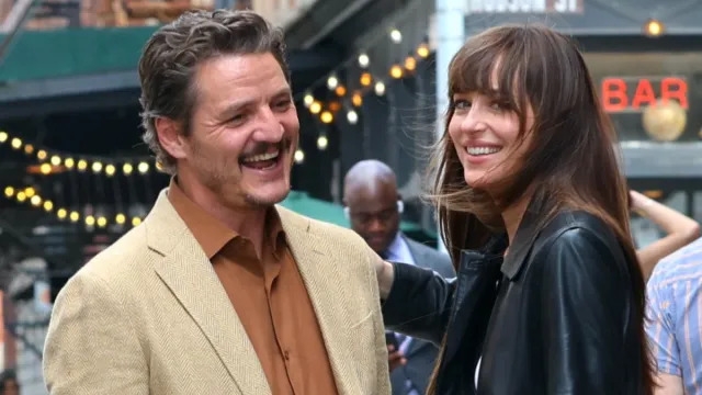 Dakota Johnson Says She & Pedro Pascal Are ‘Close Friends' at Materialists Premiere