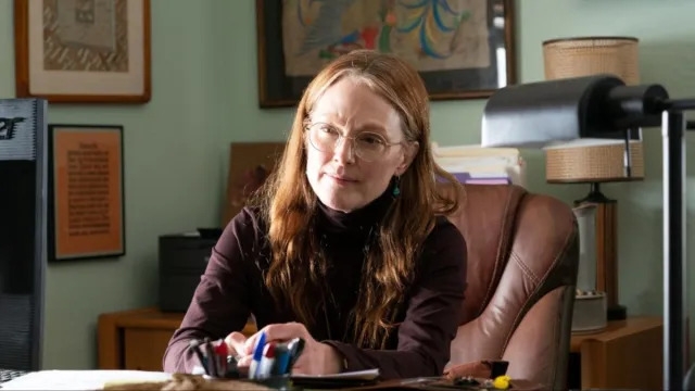 Julianne Moore Calls Out Donald Trump for Banning ‘Freckleface Strawberry' Book