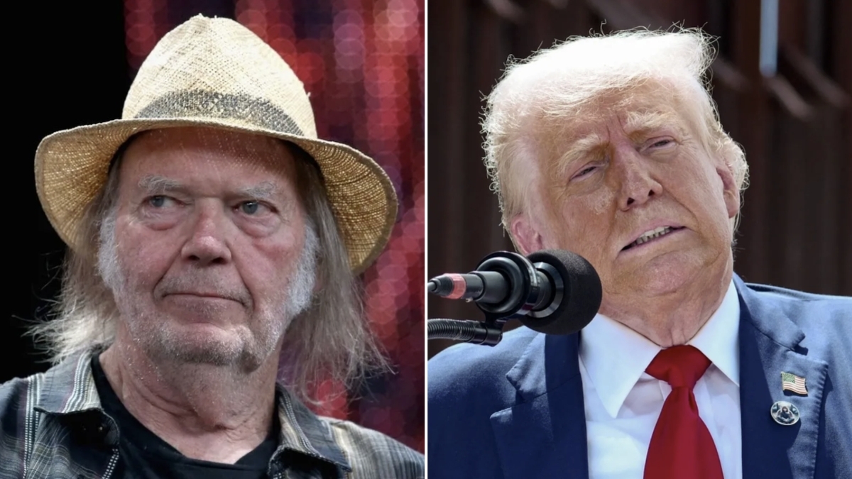 Neil Young to Trump: 'I'm Not Scared of You. Neither Are the Rest of Us'