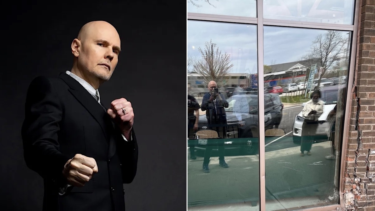 Today Is the Worst: Another Car Crashes Into Billy Corgan's Tea Shop