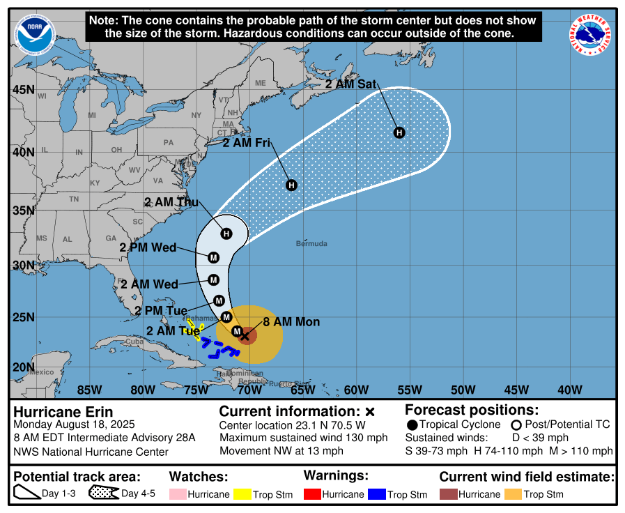 Is a hurricane headed to Texas? Map shows active systems in the Atlantic for next 7 days