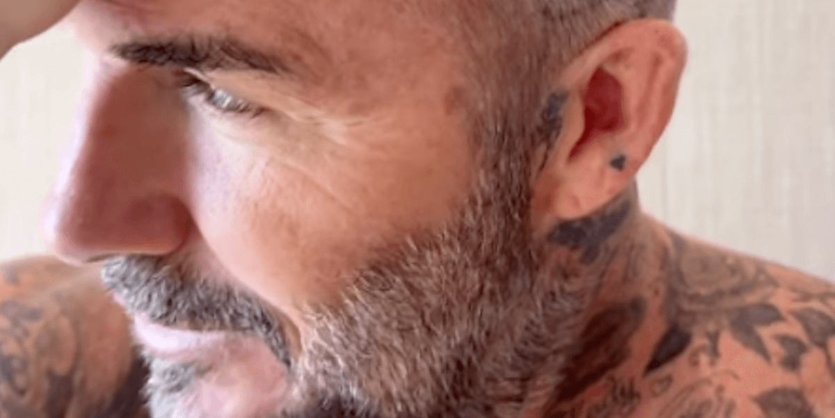 Victoria Beckham says David's hair 'looks terrible' after DIY buzzcut goes wrong and leaves bald patch