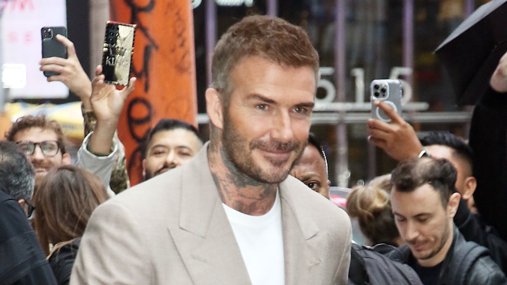 David Beckham teases A-list guests on new chat show