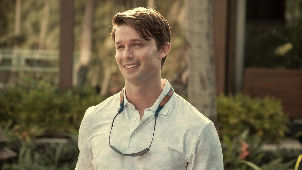 Patrick Schwarzenegger packed four outfits for seven-month White Lotus shoot