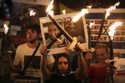 Photos show Israelis demonstrating for the release of hostages and ending the war in Gaza