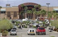 AP PHOTOS: Las Vegas Gym Shooting Photo Gallery