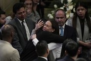 Photos of mourning for Colombian Sen. Miguel Uribe, who died 2 months after shooting at a rally