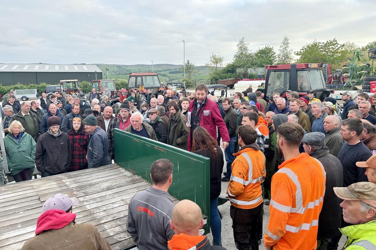 Top prices at CCM Skipton reach £17,500 for landrover and £6000 for 2WD tractor