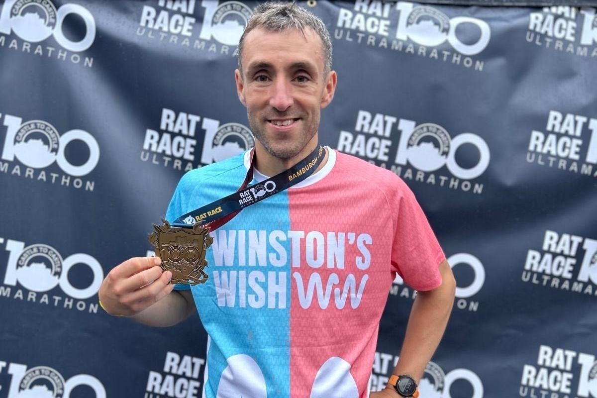 Skipton athlete shines at 100-mile mega race for charity close to heart