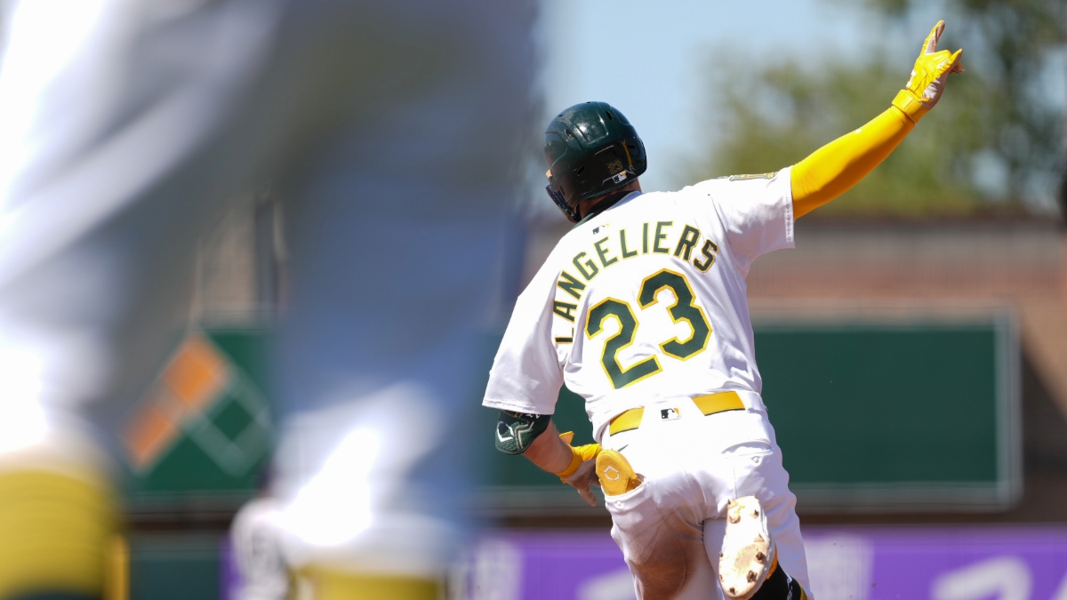Langeliers embodies Athletics' grit in statement win over Yankees