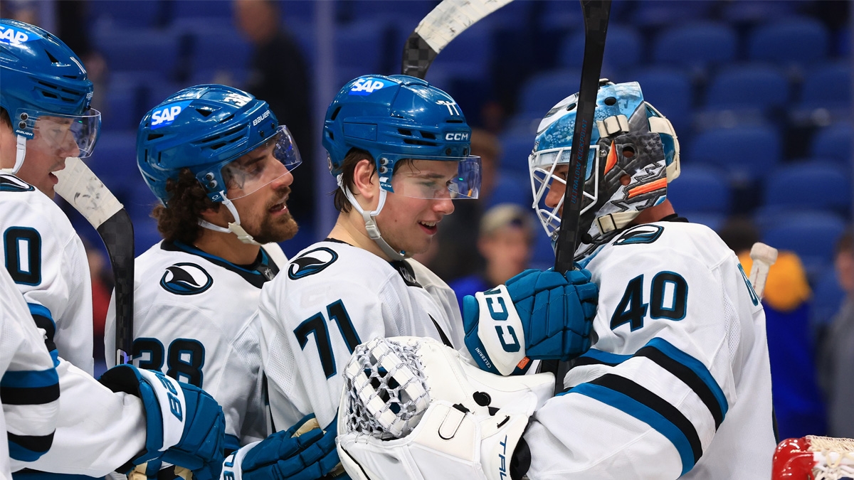 Sharks get ‘little stuff' right vs. Sabres on Vlasic's historic night