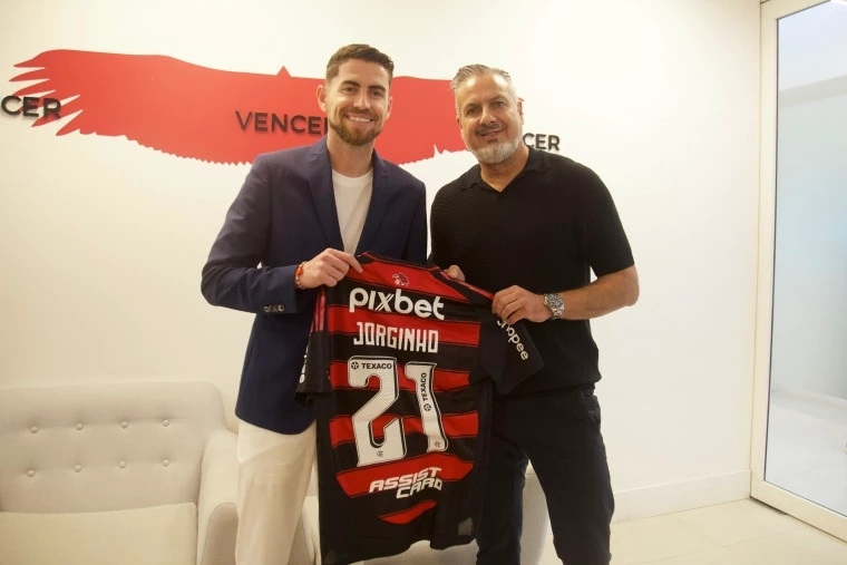 Jorginho reached agreement with Arsenal before joining Flamengo
