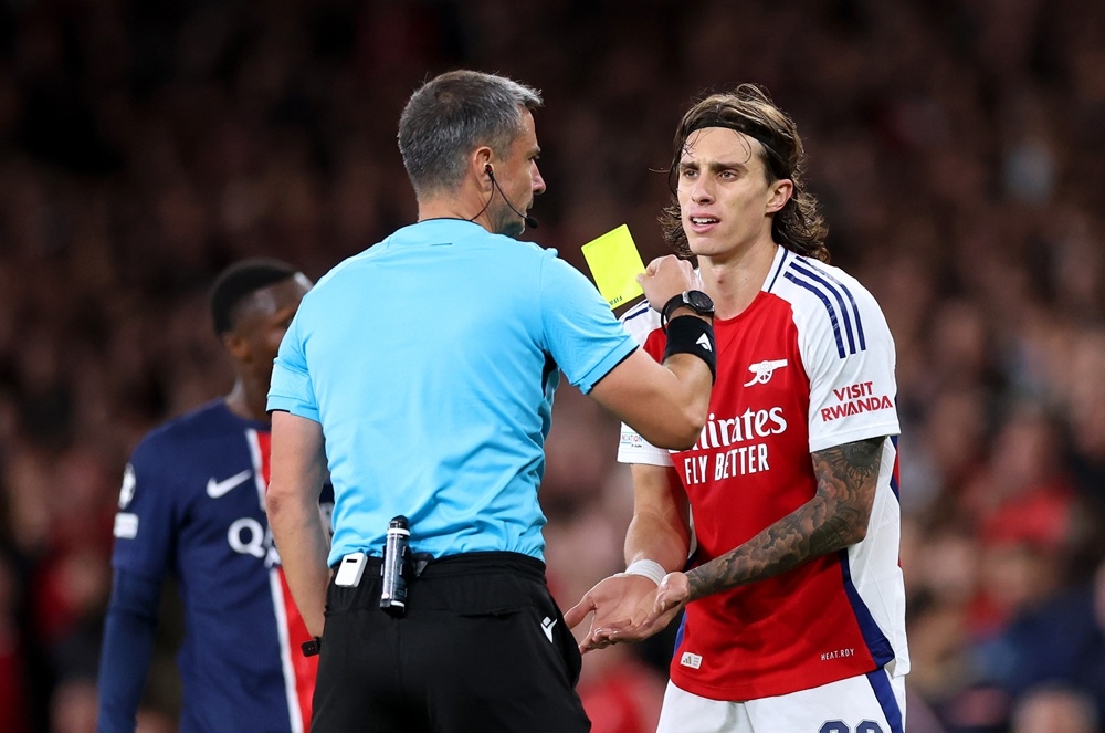 UEFA appoint familiar referee for Arsenal-PSG clash